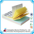 Colorful paper printing adhesive tear off notepad wholesale